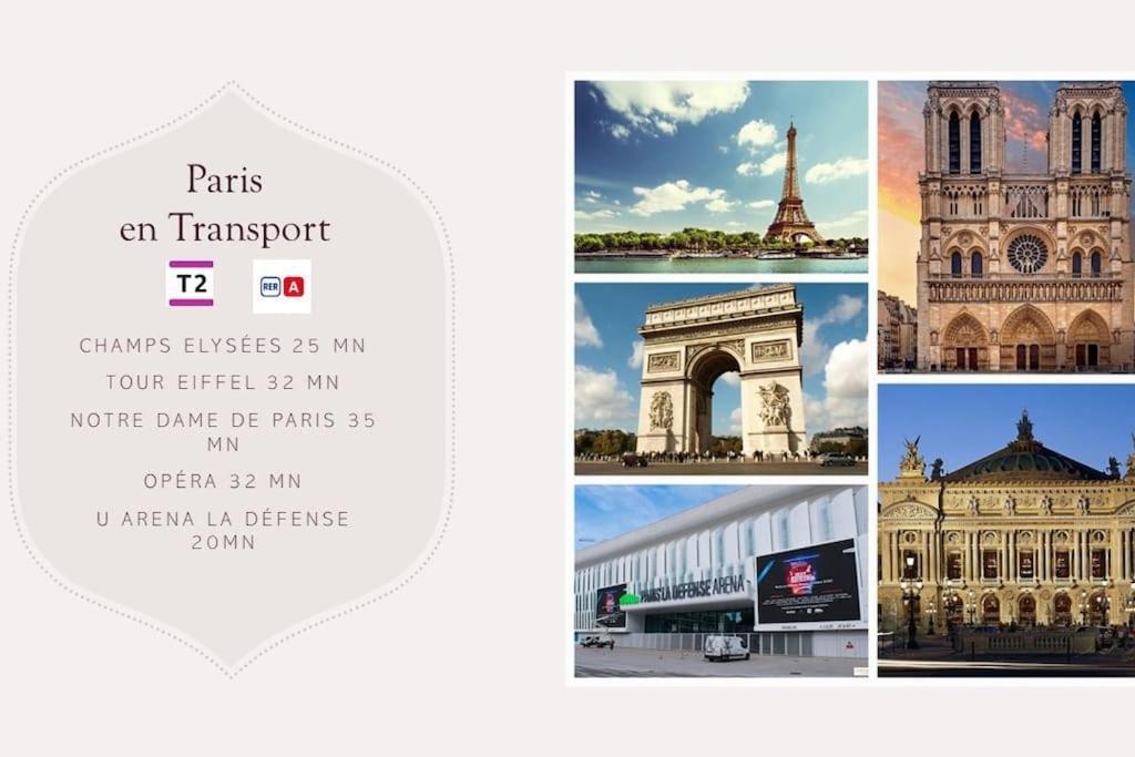 Charming Apartment Near La Defense, Paris เบอซองส์ ภายนอก รูปภาพ